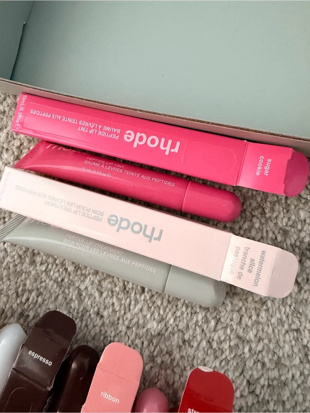 RHODE lipstick set